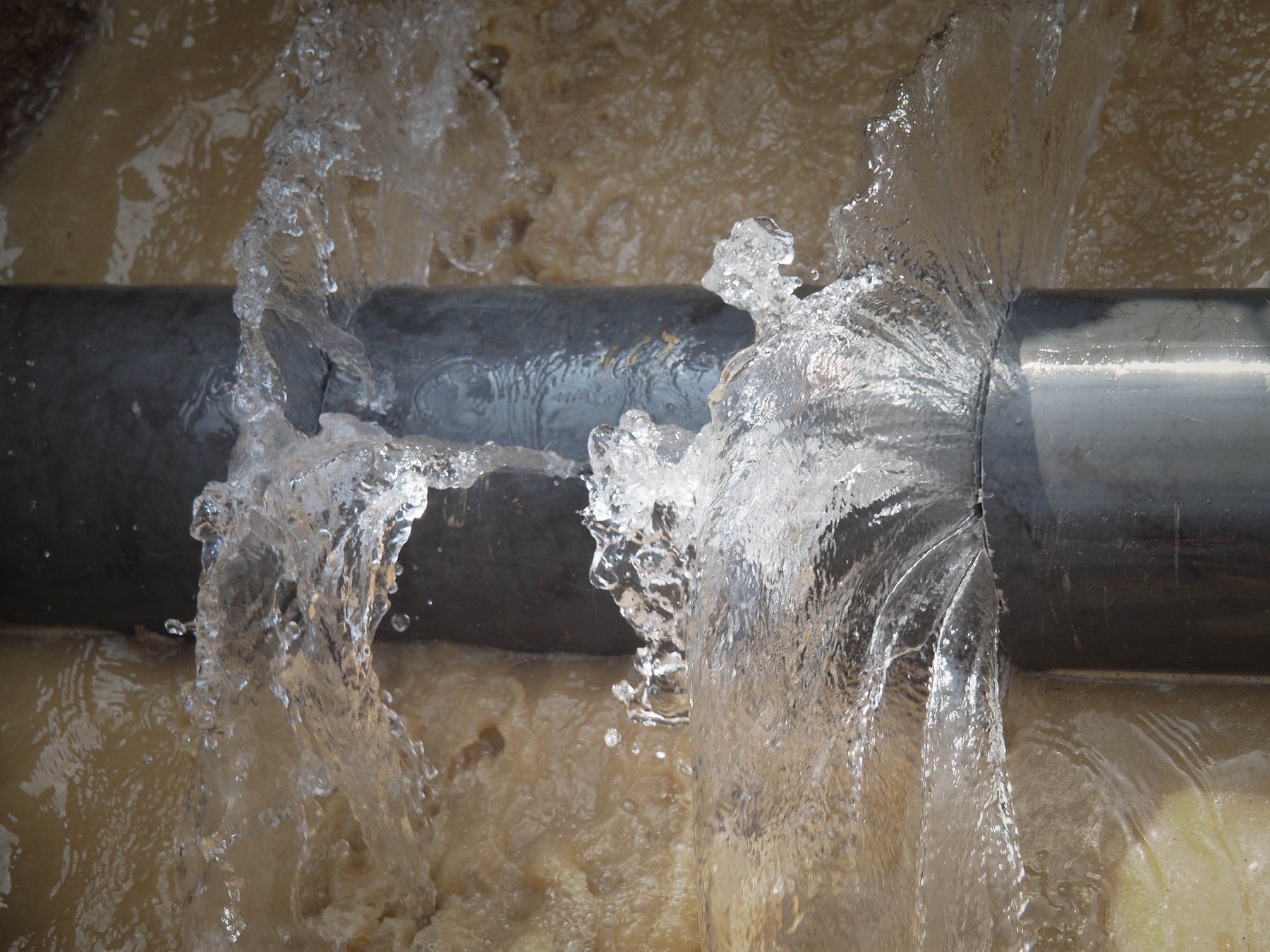 Burst Water Pipe